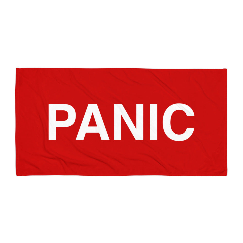 Panic (Beach Towel)