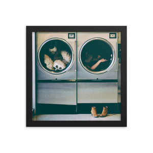 Spin Cycle (Framed Print)