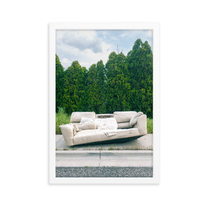 Sofa (Framed Print)